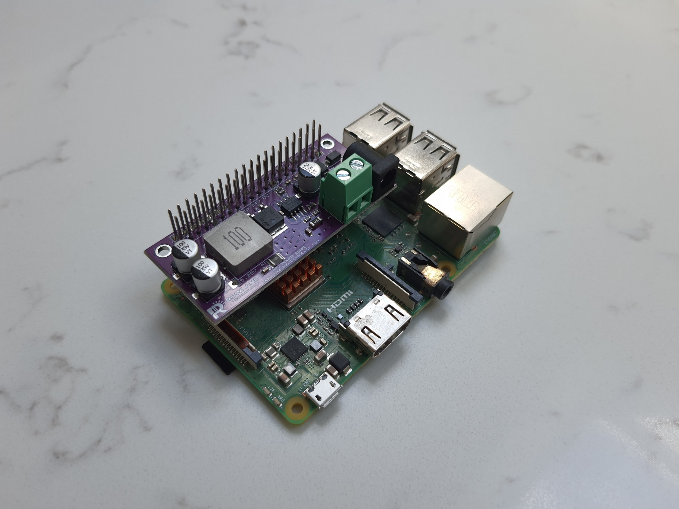 Raspberry Pi DC Power Board